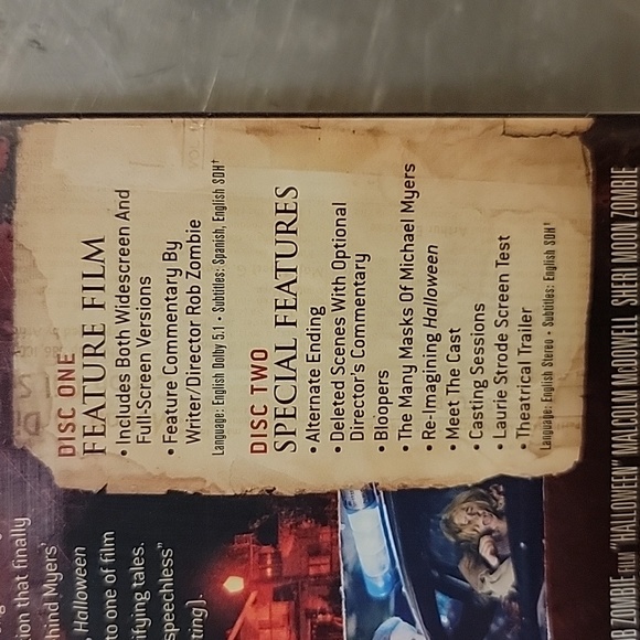 Rob Zombie Halloween 2007 DVD 2 Disc Special - Picture 4 of 7